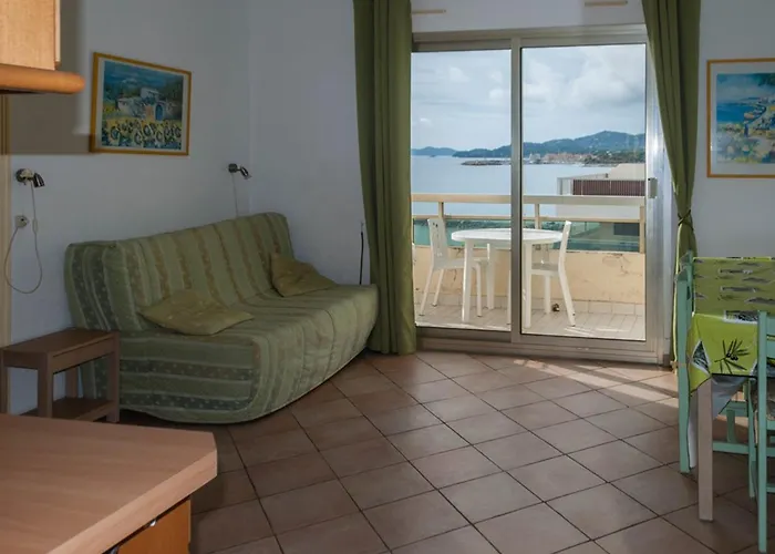 Le Lavandou, T2 Avec Terrasse Vue Et Parking, 4 Pers. - Fr-1-803-82 דירה